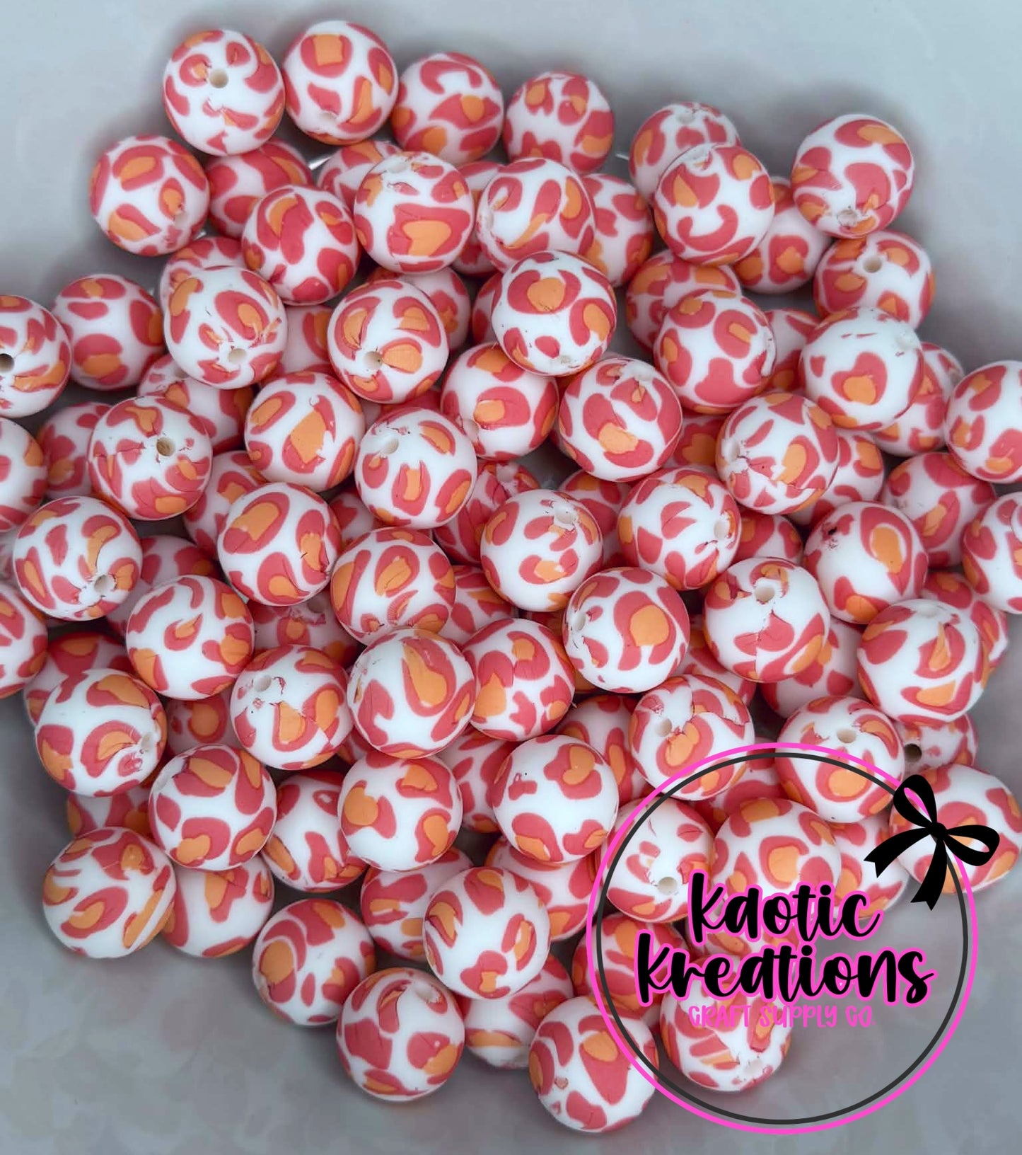 P738 SUNSET LEOPARD 15MM PRINT (10ct)