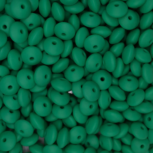 WHOLESALE PACK - 12MM LENTIL #207 PEACOCK (25ct)