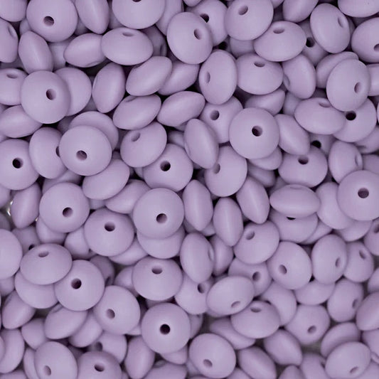 #210 12MM LENTIL SWEET LILAC (1ct)