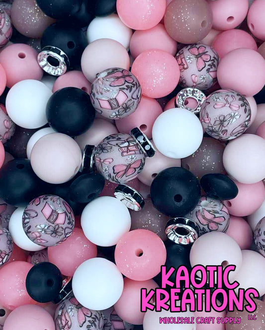 *KAELANN'S KREATION* SILICONE BEAD MIX #34 (28ct)