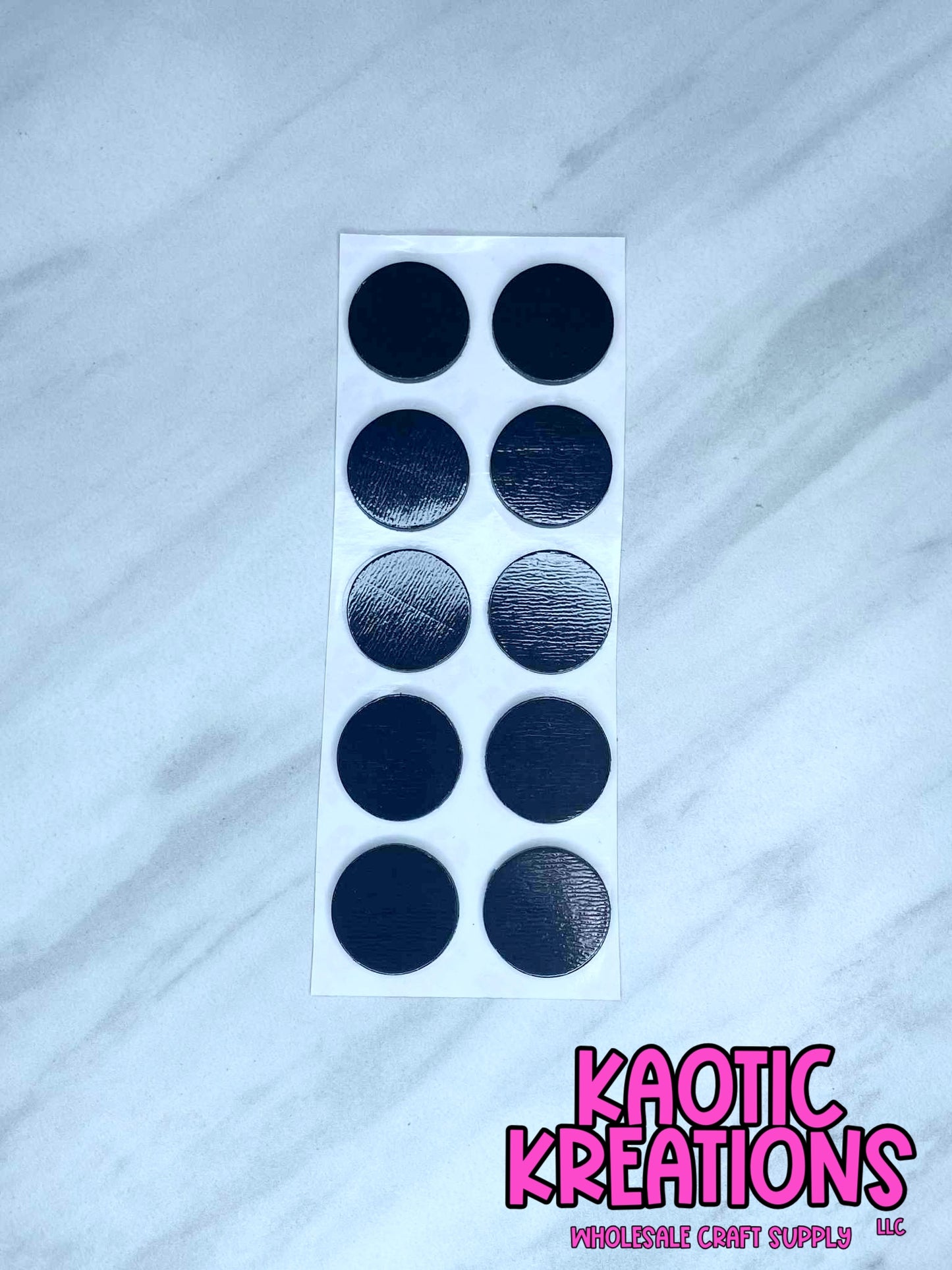 20mm x 2mm ADHESIVE BACKED ROUND MAGNETS (10ct)