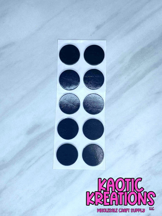 20mm x 2mm ADHESIVE BACKED ROUND MAGNETS (10ct)