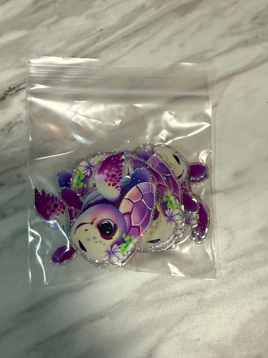 (SHOP DESTASH) SEA TURTLE FLATBACK BUNDLE (10ct)
