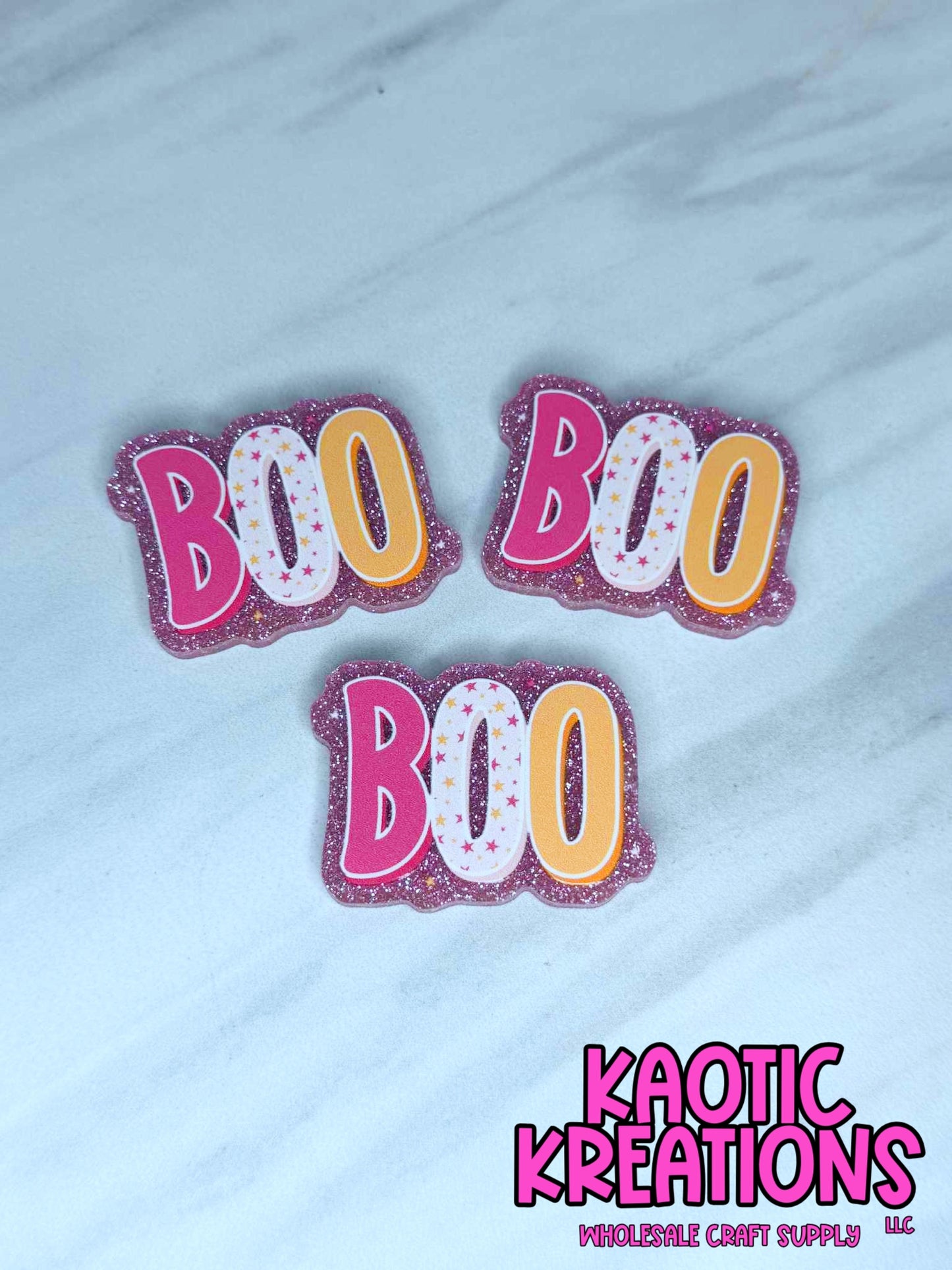 FLATBACK ACRYLIC BOO F171 (1ct)