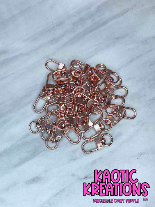 MINI SWIVEL CLASP - #19 ROSE GOLD (1ct)