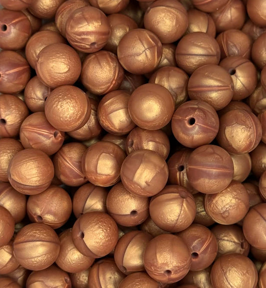 #39 COPPER MARBLE 15MM SOLID (10ct)