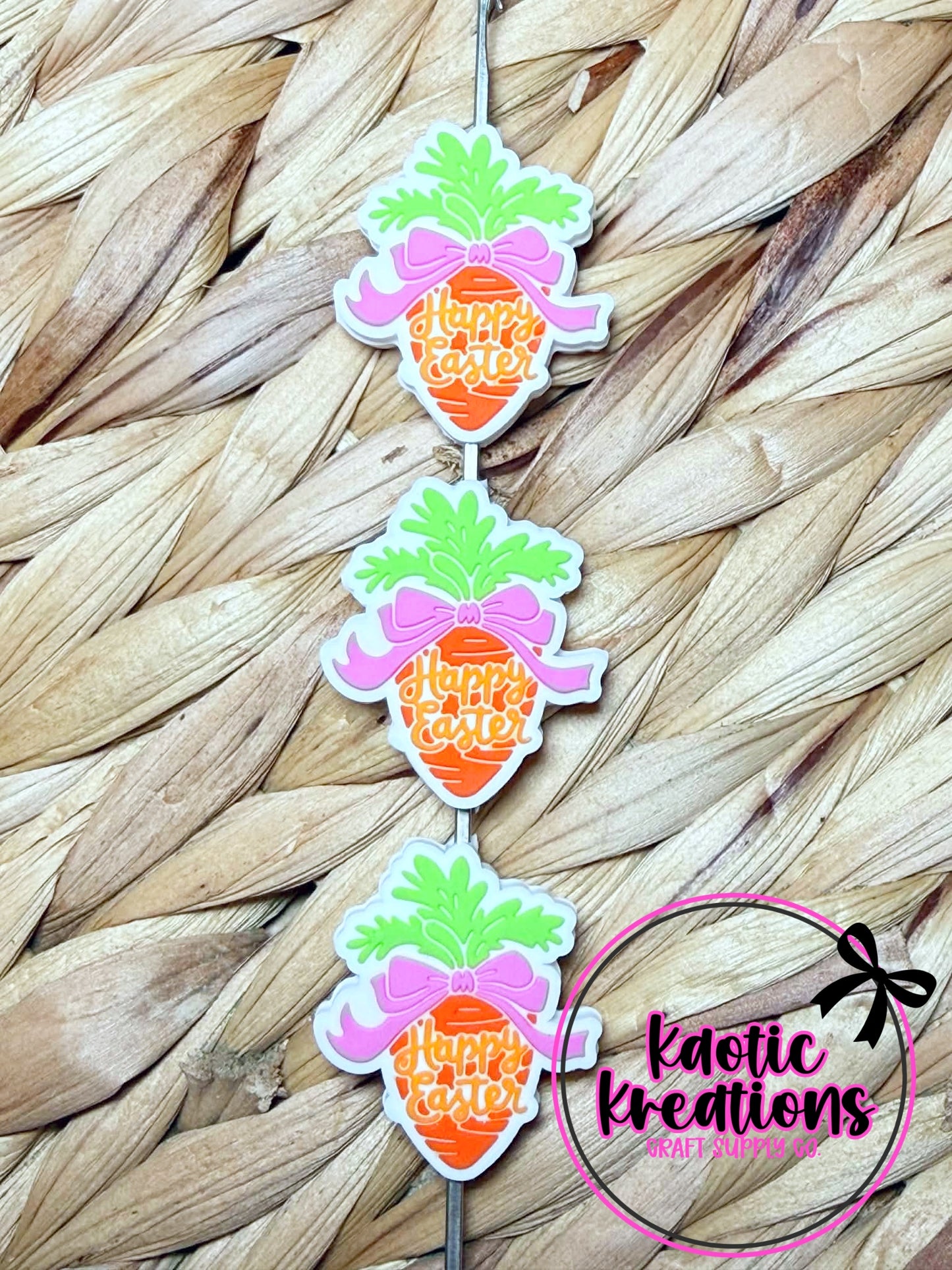 HAPPY EASTER CARROT SILICONE FOCAL D211 (1ct)