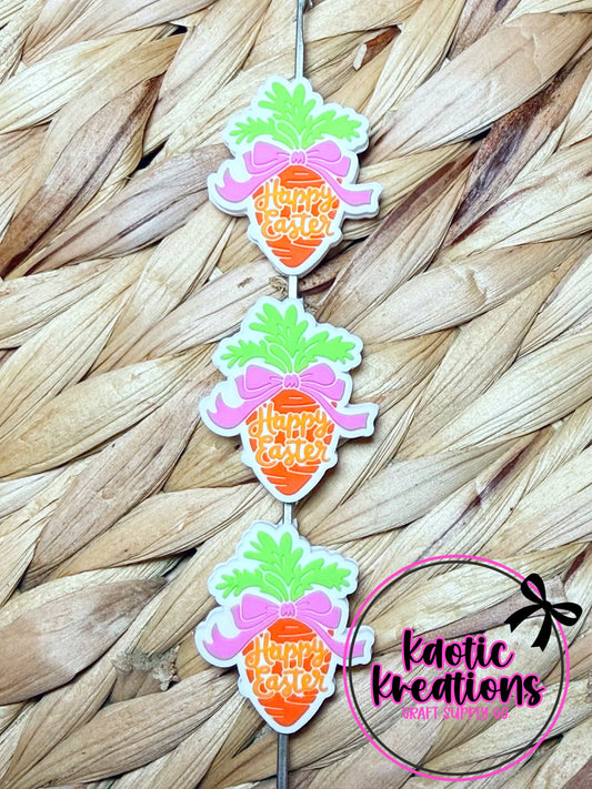 HAPPY EASTER CARROT SILICONE FOCAL D211 (1ct)