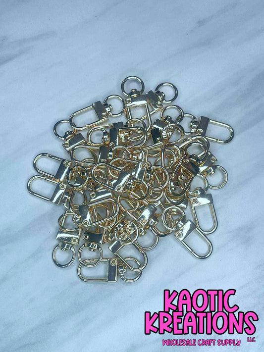 MINI SWIVEL CLASP - #11 WARM GOLD (1ct)