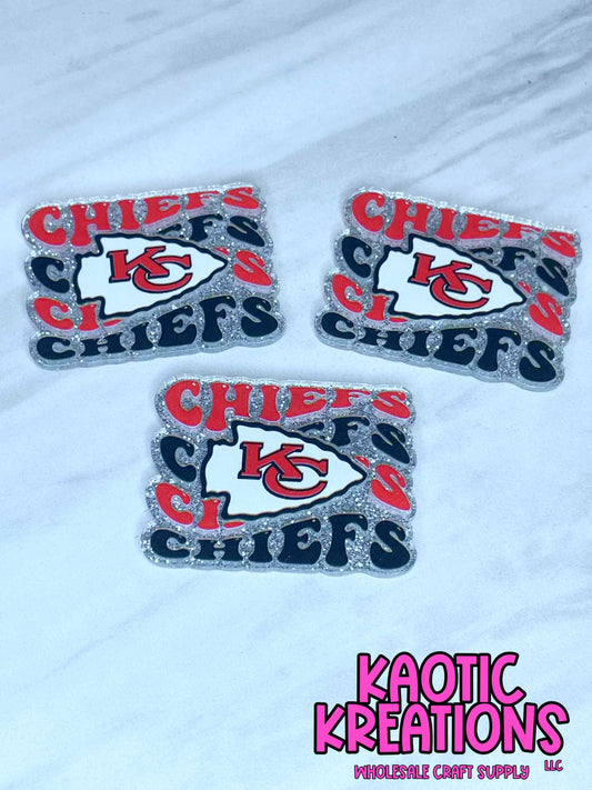 FLATBACK ACRYLIC CHIEFS F597 (1ct)