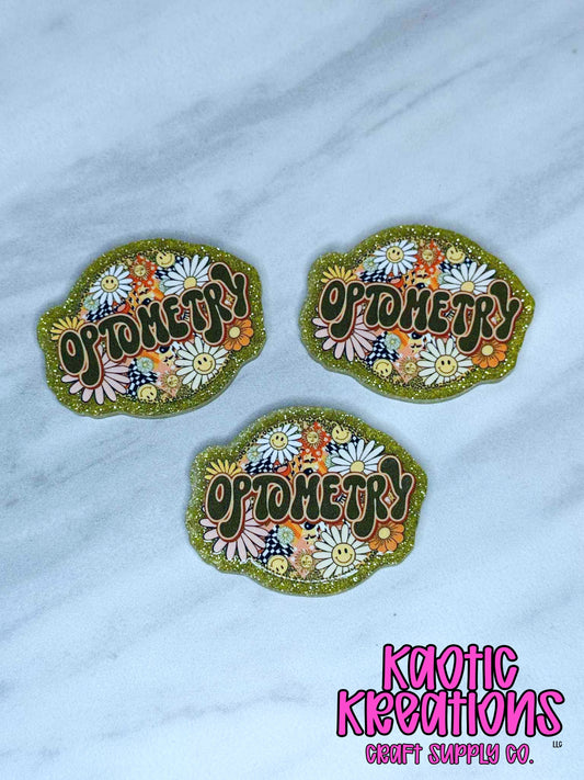 *CUSTOM* FLATBACK ACRYLIC OPTOMETRY F227 (1ct)