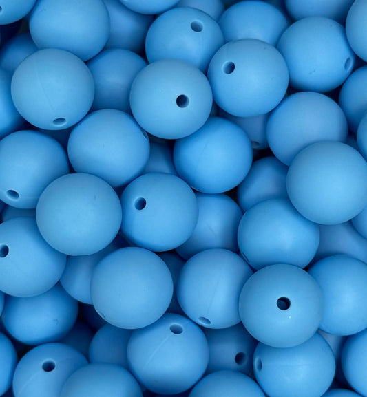 #14 CURIOUS BLUE 15MM SOLID (10ct)