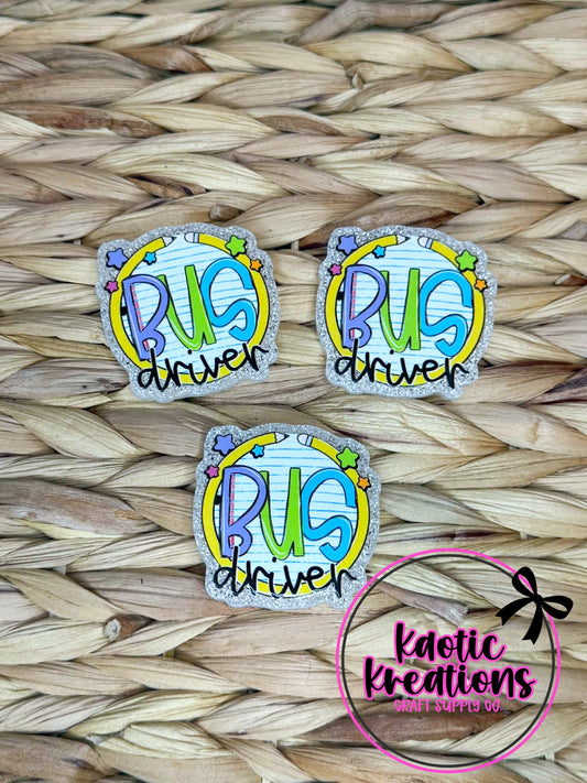 FLATBACK ACRYLIC BUS DRIVER F9 (1ct)