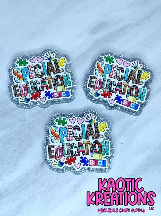 FLATBACK ACRYLIC SPECIAL EDUCATION F307 (1ct)