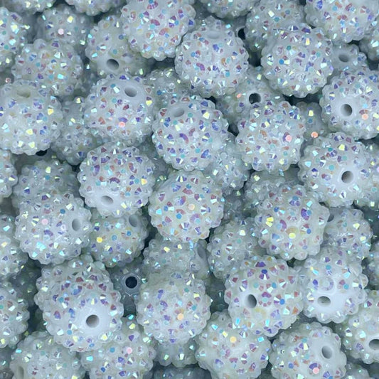 #9 16MM RHINESTONE ACRYLIC SHATTERED OPAL (1ct)