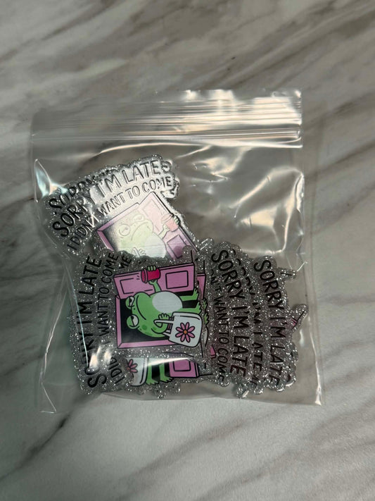 (SHOP DESTASH) SORRY I'M LATE FLATBACK BUNDLE (10ct)