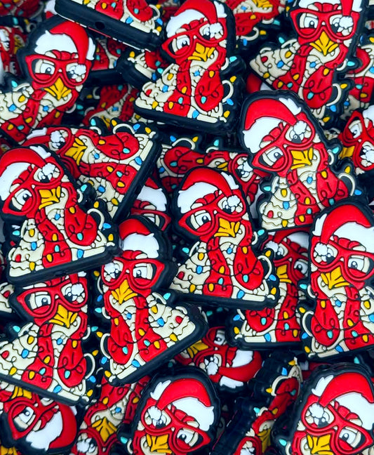 CHRISTMAS CHICKEN SILICONE FOCAL D286 (1ct)