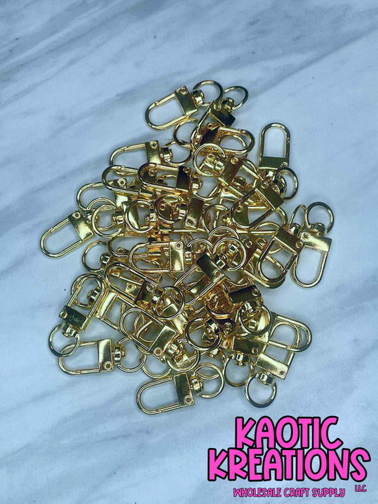 MINI SWIVEL CLASP - #10 YELLOW GOLD (1ct)