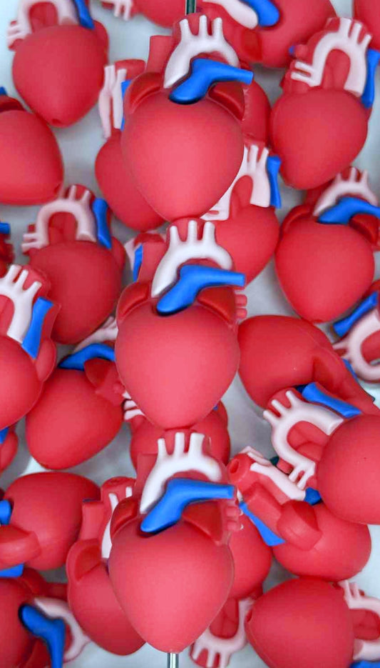 3D HEART SILICONE FOCAL D18 (1ct)