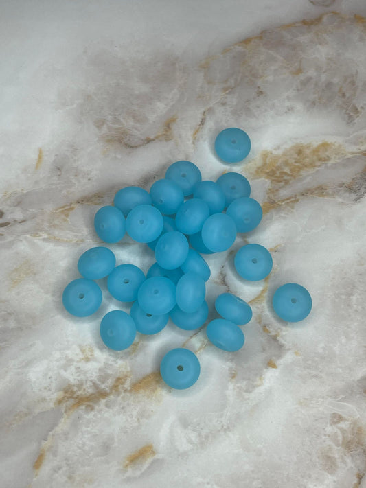 14MM ABACUS BEAD ICY #21