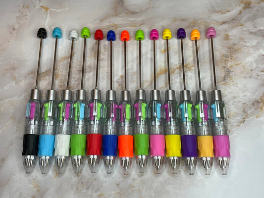 **DISCONTINUED** 4 COLOR CHUNKY BEADABLE PENS