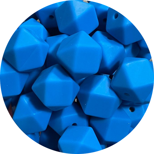 14mm Hexagon Azure #26