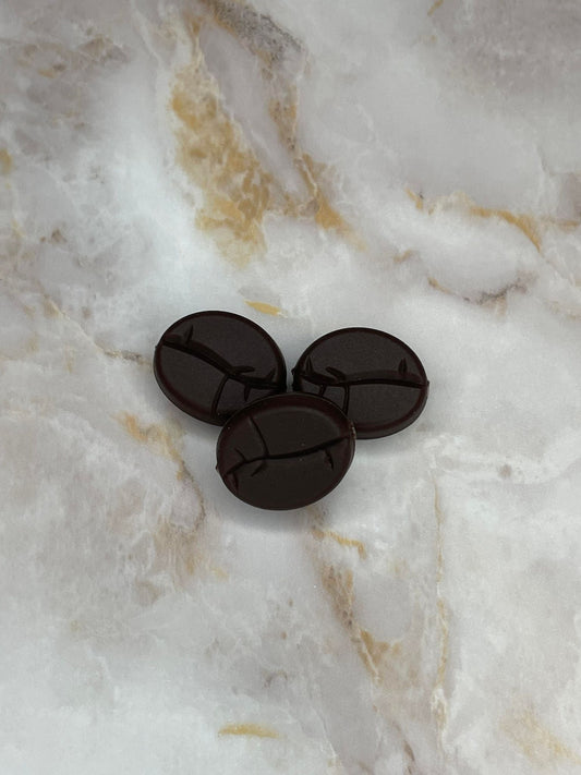 **DISCONTINUED** COFFEE BEAN SILICONE FOCAL