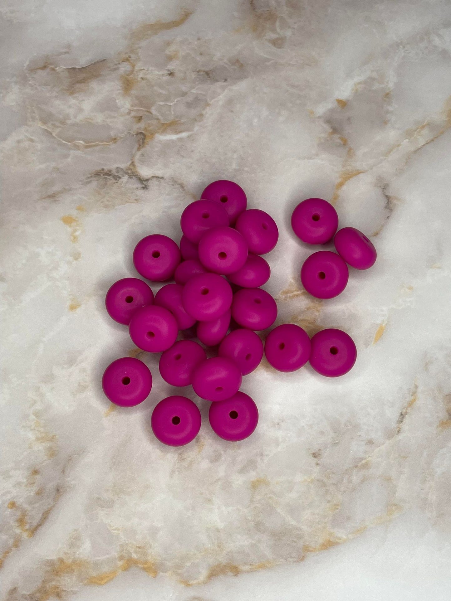 14MM ABACUS BEAD VERY BERRY #35
