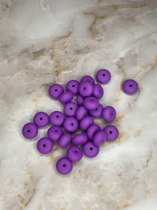 14MM ABACUS BEAD ORCHID #4