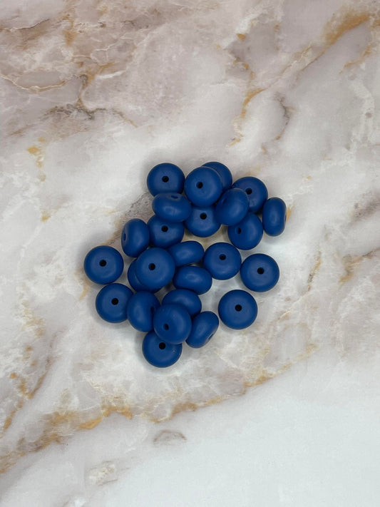 14MM ABACUS BEAD BLUEBERRY #95