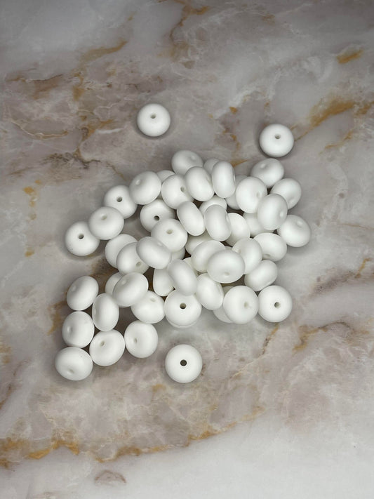 14MM ABACUS BEAD FROSTY #29