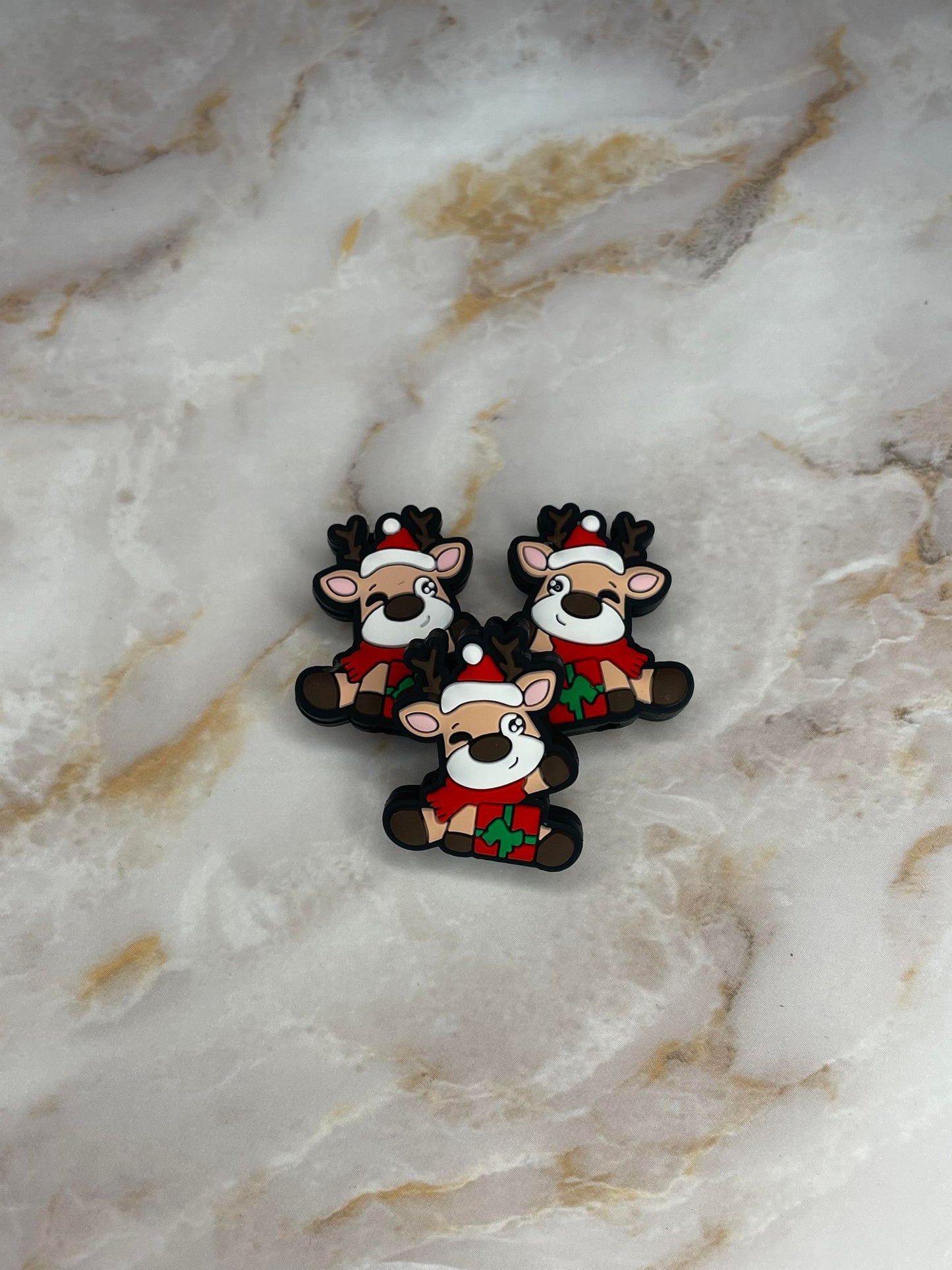 SITTING REINDEER SILICONE FOCAL B3 (1ct)