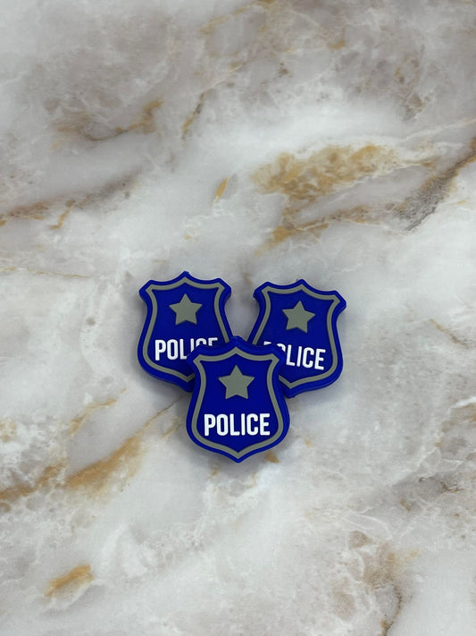POLICE BADGE SILICONE FOCAL