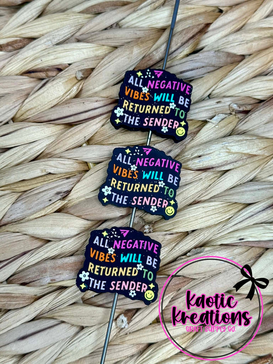 ALL NEGATIVE VIBES SILICONE FOCAL D525 (1ct)