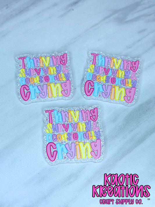 *CUSTOM* FLATBACK ACRYLIC THRIVING F151 (1ct)