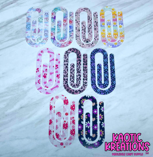 JUMBO ACRYLIC PAPERCLIP (1ct)