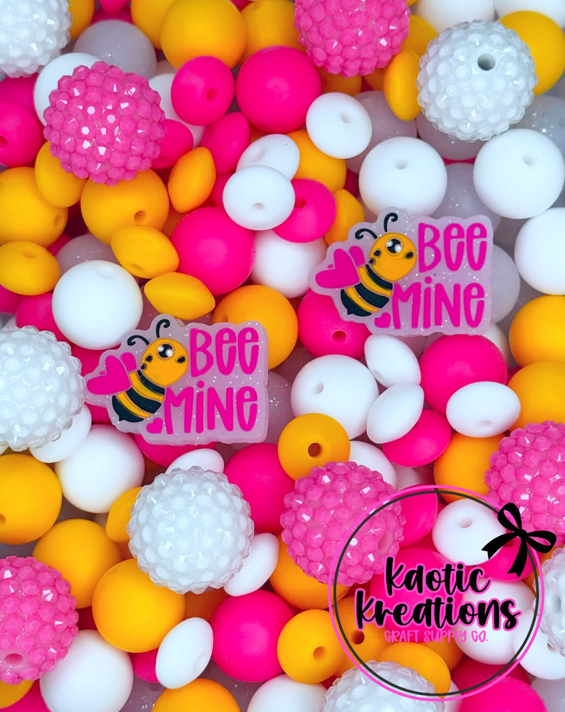 ACRYLIC SILICONE BEAD MIX #98 (28ct)