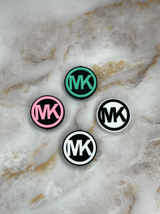 LETTER M K ROUND SILICONE FOCAL B54 (1ct)