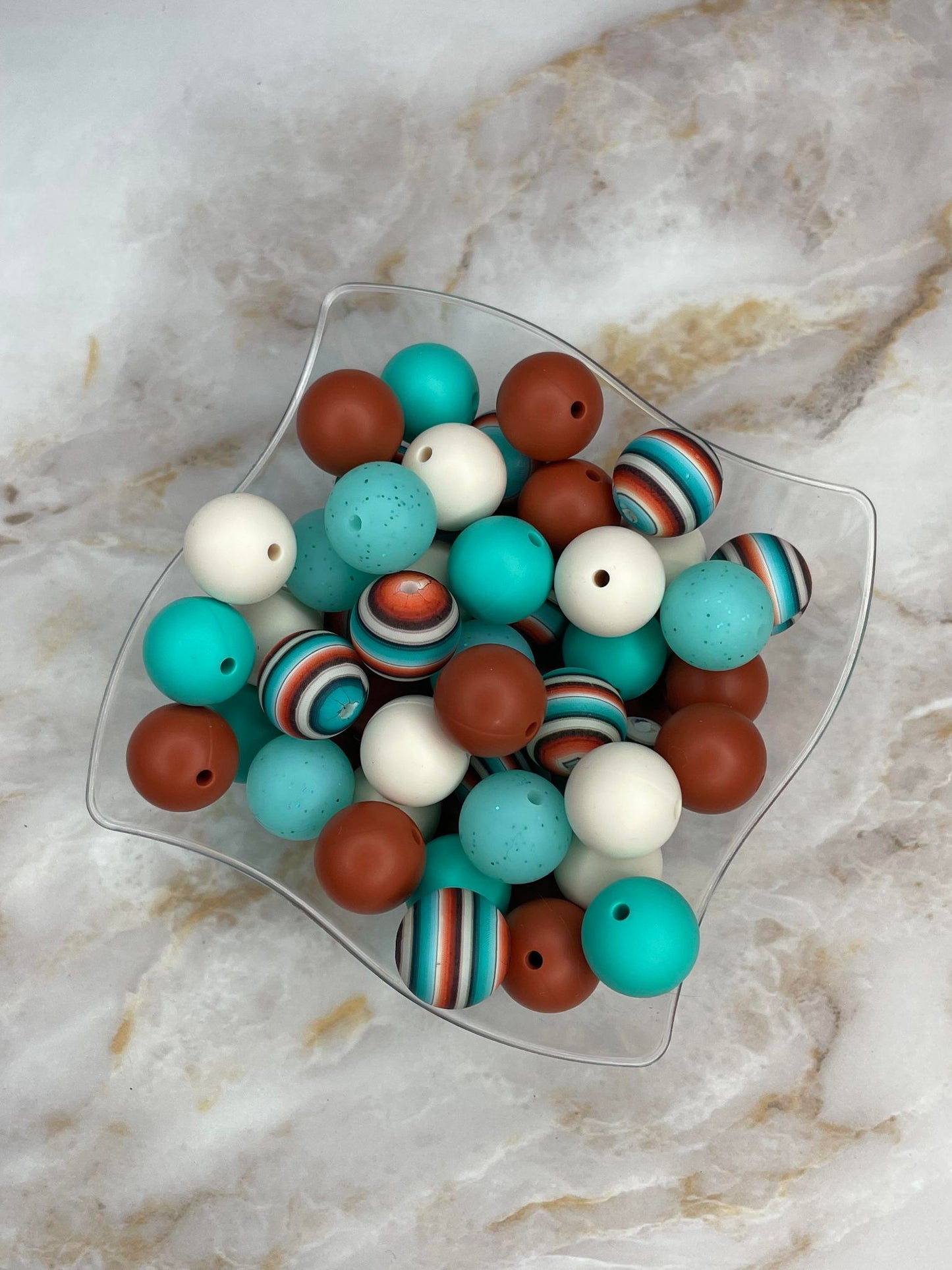 15MM SILICONE BEAD MIX #49