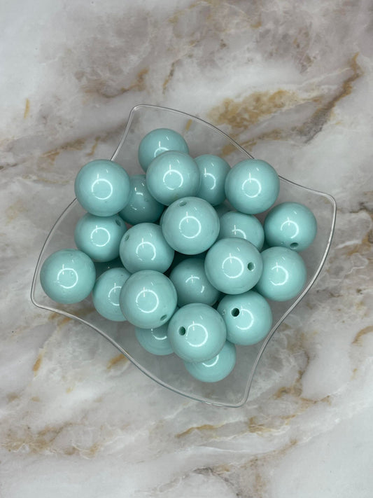 **DISCONTINUED** 20MM SOLID ACRYLIC SOFT BLUE