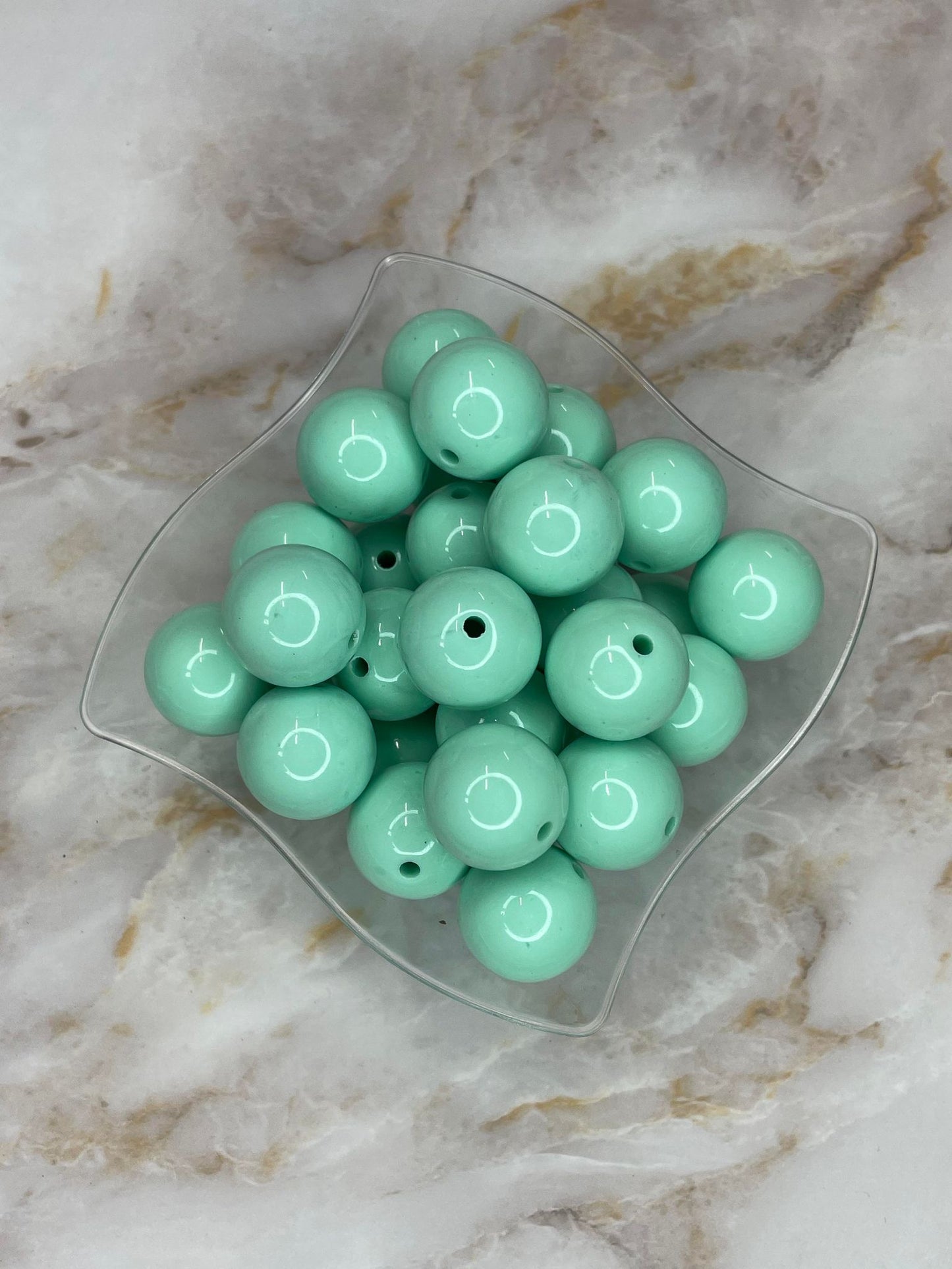 **DISCONTINUED** 20MM SOLID ACRYLIC MINT
