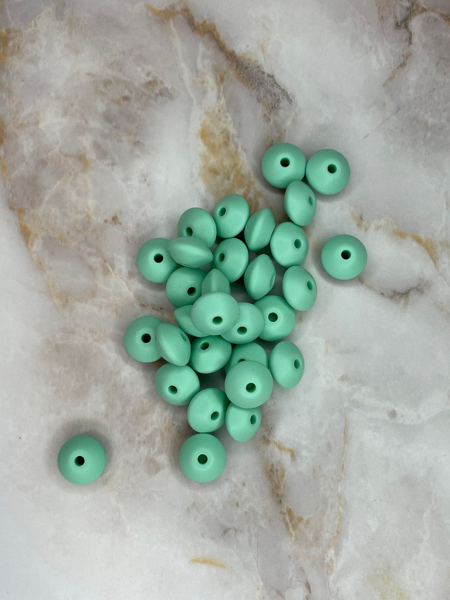 #38 12MM LENTIL SEAFOAM (1ct)