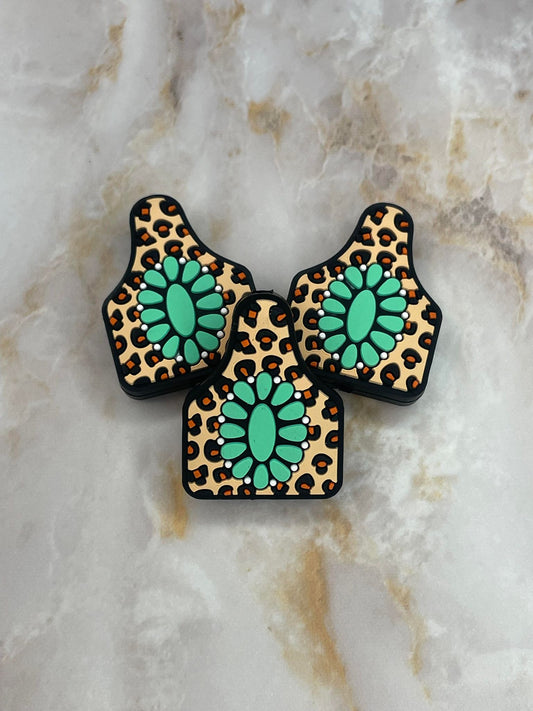 LEOPARD COW TAG SILICONE FOCAL