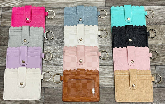 LEATHER KEYCHAIN WALLET