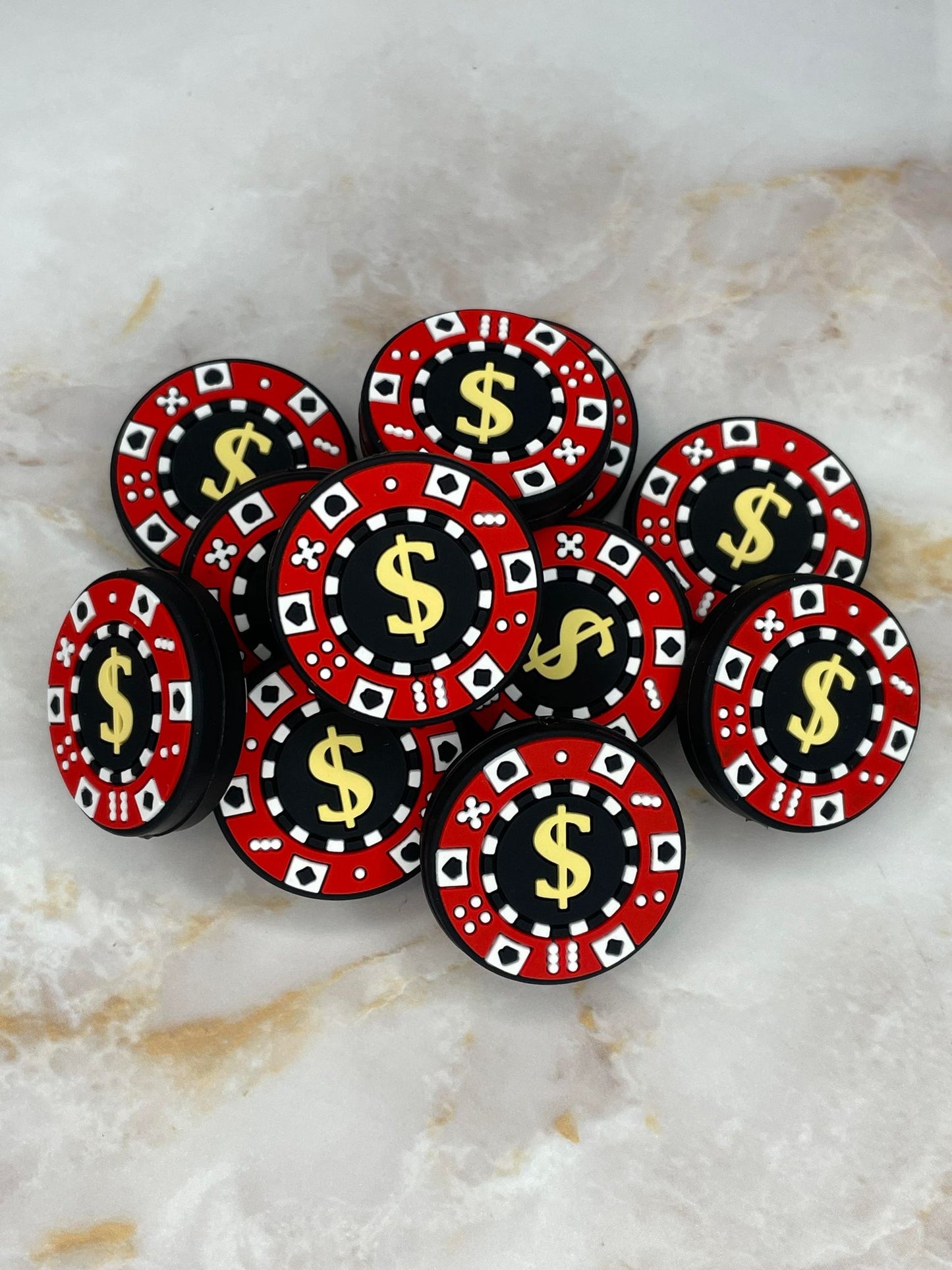 POKER CHIP SILICONE FOCAL