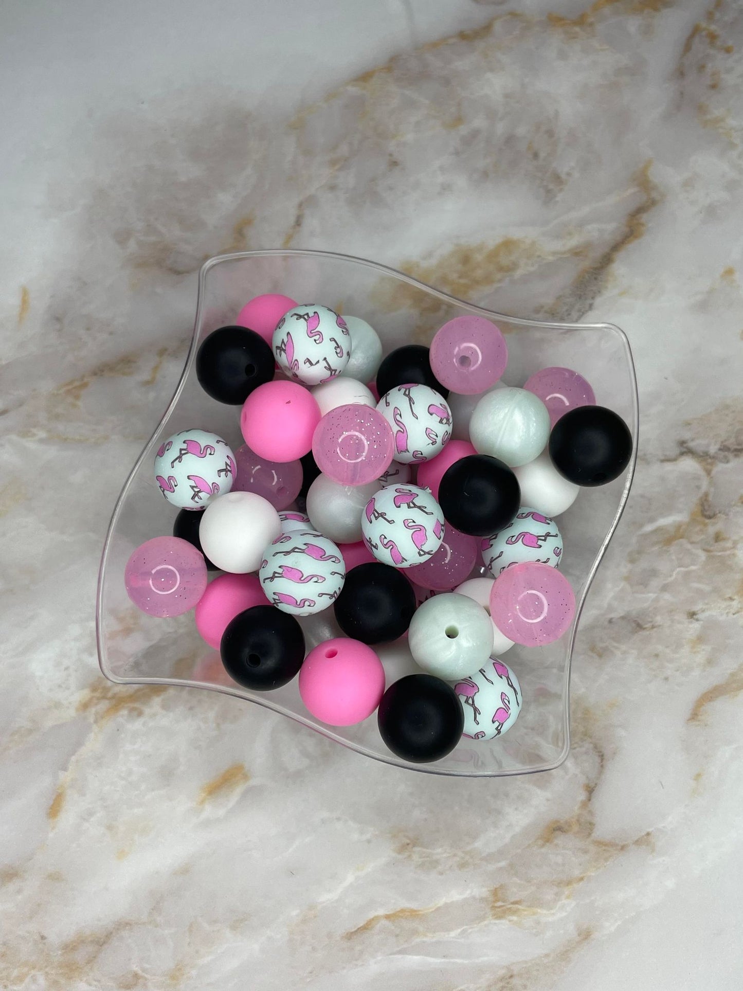 *KAELANN'S KREATION* 15MM SILICONE BEAD MIX #97 (24ct)