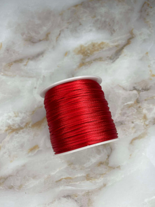 1.5MM NYLON CORD 80M ROLL - RED