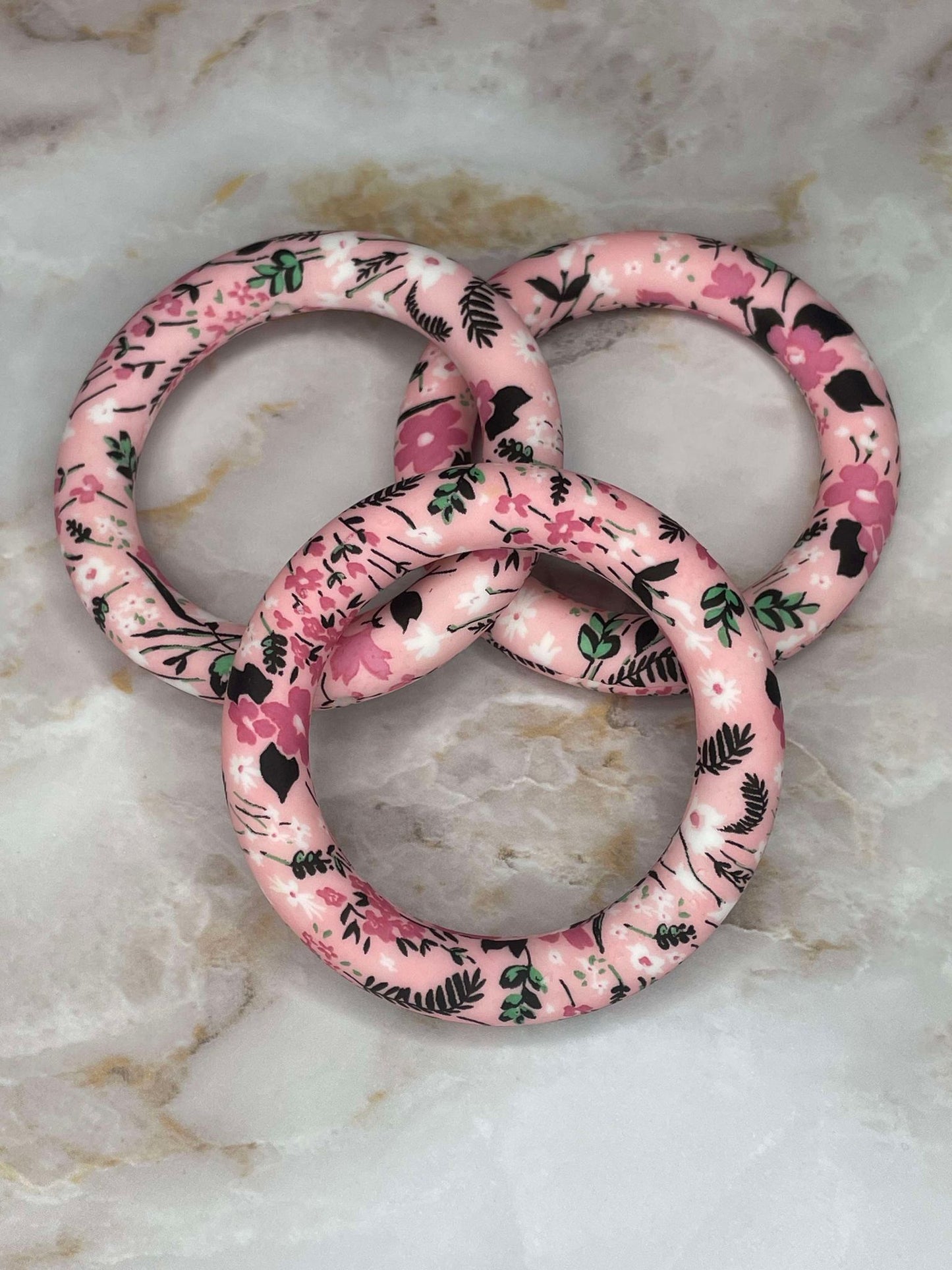 65MM SILICONE RING CHERRY BLOSSOM