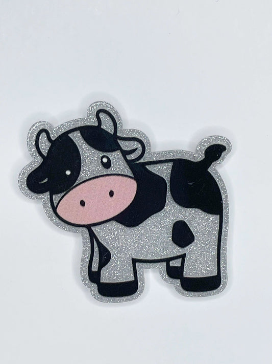 FLATBACK ACRYLIC COW F129 (1ct)