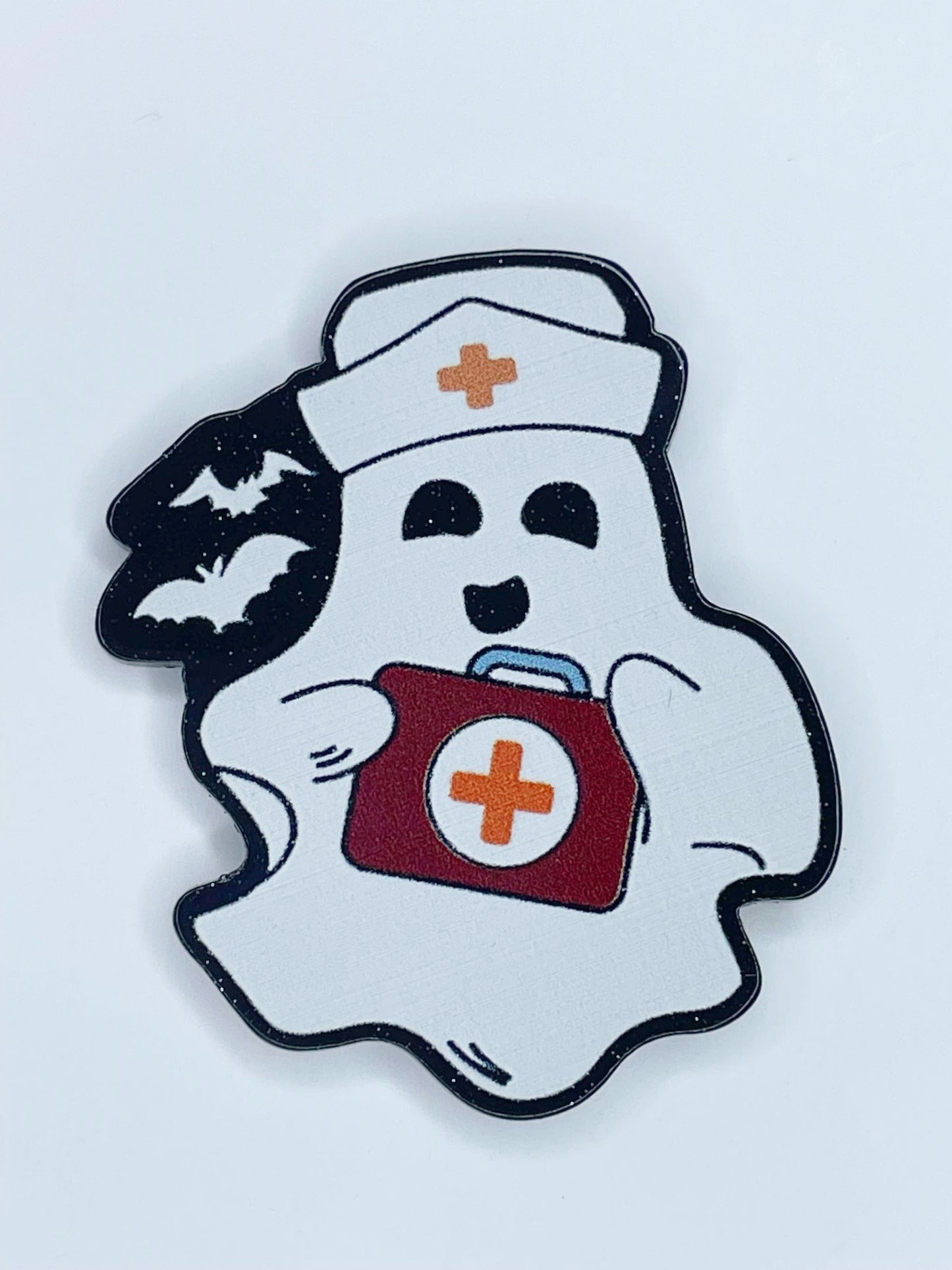 FLATBACK ACRYLIC NURSE GHOST F162